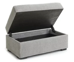 Parkdale Silver Storage Ottoman -Broyhill 810465150 4