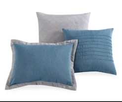 Vittorio Teal & Gray Comforter Set 21 Vittorio Teal & Gray Comforter Set -Broyhill 810485246 810485247 11