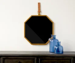 Gold Framed Octagonal Hanging Mirror 9 Gold Framed Octagonal Hanging Mirror -Broyhill 810498384 2
