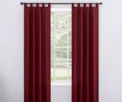 Broyhill Durham Semi-Sheer Textured Tab Top Curtain Panel -Broyhill 810511391 0