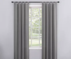 Broyhill Durham Semi-Sheer Textured Tab Top Curtain Panel -Broyhill 810511395 0