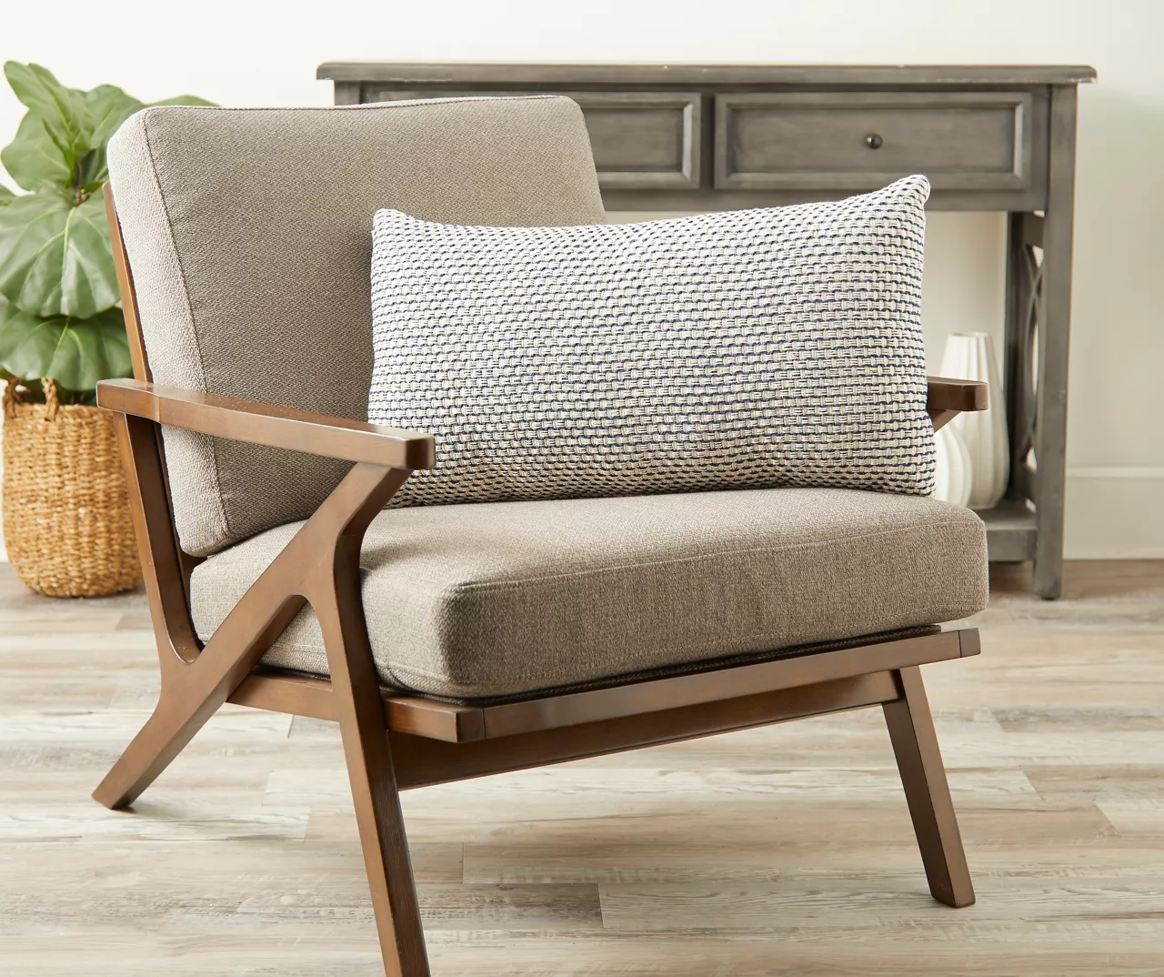 Elijah Blue Textured Throw Pillow 3 Elijah Blue Textured Throw Pillow - Image 3