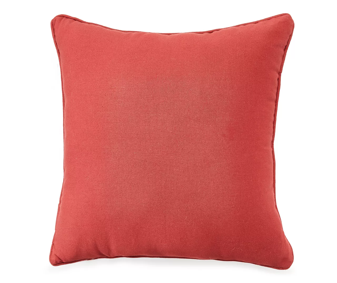 Rust Floral Throw Pillow 2 Rust Floral Throw Pillow - Image 2