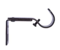 Legacy Brown-Black Adjustable Curtain Rod Brackets, 2-Pack -Broyhill 810524291 3