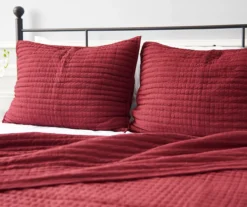 Pebbled 3-Piece Quilt Set 25 Pebbled 3-Piece Quilt Set -Broyhill 810531522 2