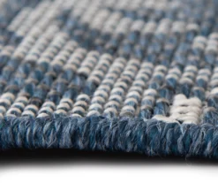 Broyhill Sandpointe Cobalt & Ecru Damask Outdoor Area Rug 14 Broyhill Sandpointe Cobalt & Ecru Damask Outdoor Area Rug -Broyhill 810546507 810546506 810546505 810546504 810546503 6