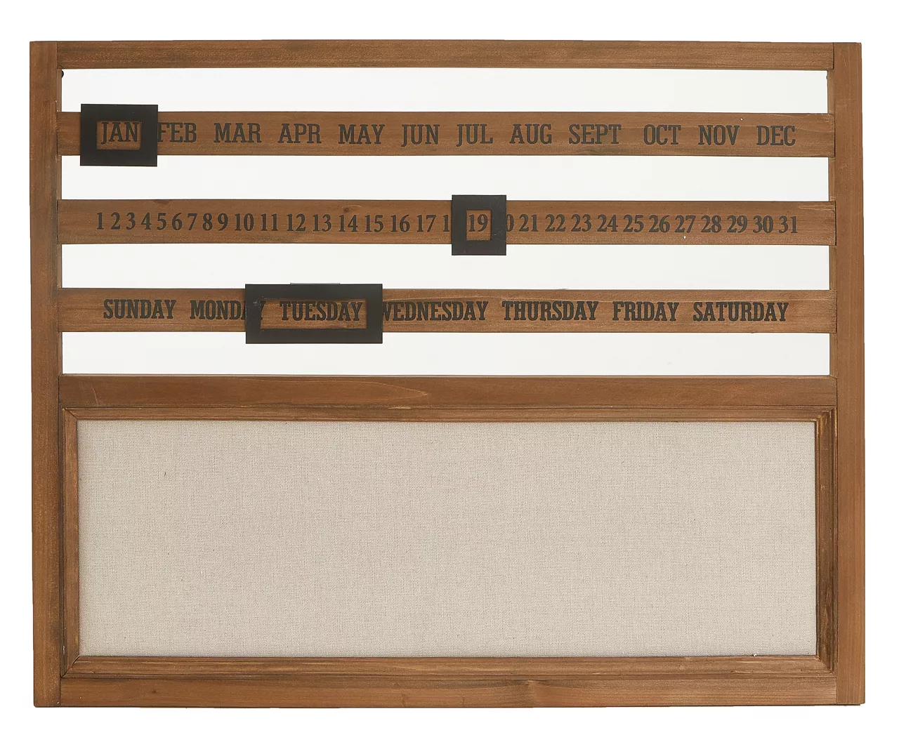 Brown Sliding Rule Wall Calendar 1 Brown Sliding Rule Wall Calendar