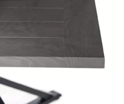 Autumn Cove Brown Wood Look Square Steel Patio Dining Table 9 Autumn Cove Brown Wood Look Square Steel Patio Dining Table -Broyhill 810553658 2 1