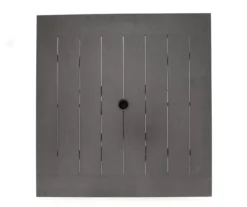 Autumn Cove Brown Wood Look Square Steel Patio Dining Table 10 Autumn Cove Brown Wood Look Square Steel Patio Dining Table -Broyhill 810553658 3 1