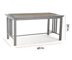 Eagle Brooke Wood Look Patio Coffee Table -Broyhill 810555217 99 2