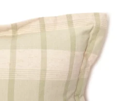 Market Sage & Beige Plaid Square Throw Pillow 5 Market Sage & Beige Plaid Square Throw Pillow -Broyhill 810565723 2