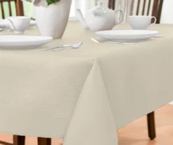 Broyhill Antique White Fabric Tablecloth 5 Broyhill Antique White Fabric Tablecloth -Broyhill 810569769