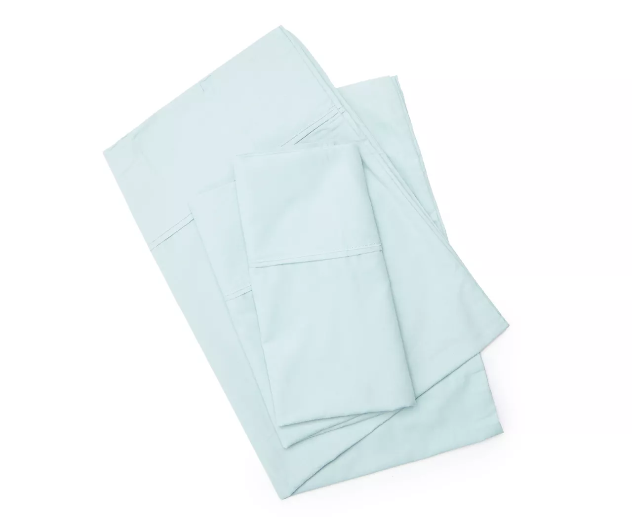 Aqua 300-Thread Count King 4-Piece Sheet Set 1 Aqua 300-Thread Count King 4-Piece Sheet Set