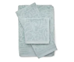 Broyhill Damask Jacquard Velour Towel -Broyhill 810578029 810578027 810578071 1