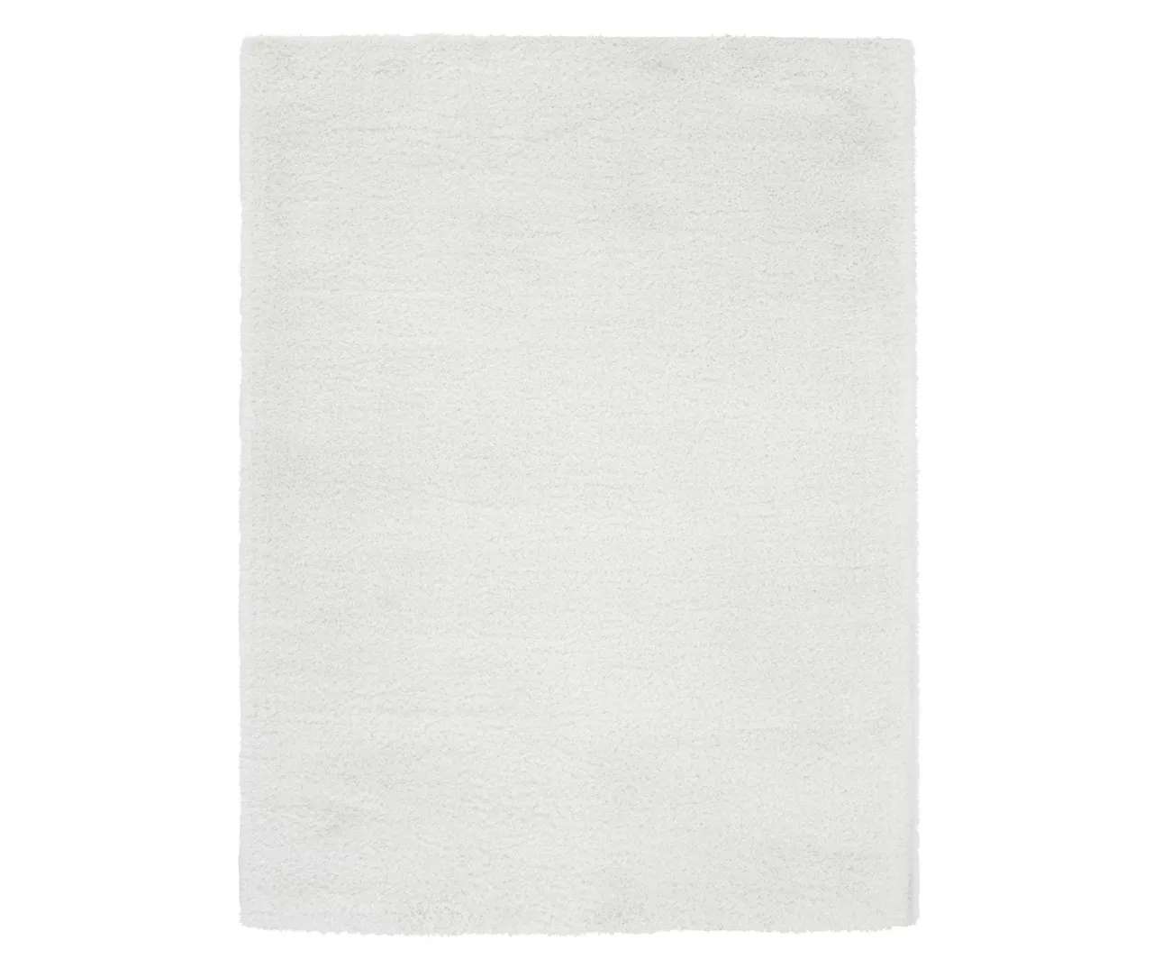 Ritz Ivory Shag Area Rug, (6' X 9') 1 Ritz Ivory Shag Area Rug, (6' X 9')