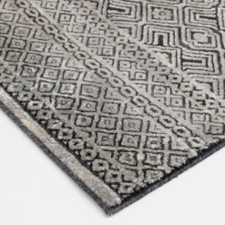 Colin Dark Blue & Whitecap Geometric Area Rug, (8' X 10') 8 Colin Dark Blue & Whitecap Geometric Area Rug, (8' X 10') -Broyhill 810586497 810586493 810586501 3 1