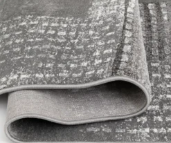 Hollyn Gunmetal Abstract Patchwork Area Rug, (5' X 7') 8 Hollyn Gunmetal Abstract Patchwork Area Rug, (5' X 7') -Broyhill 810586499 810586495 810586503 4