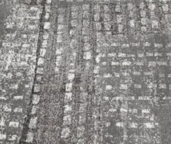 Hollyn Gunmetal Abstract Patchwork Area Rug, (5' X 7') 9 Hollyn Gunmetal Abstract Patchwork Area Rug, (5' X 7') -Broyhill 810586499 810586495 810586503 5