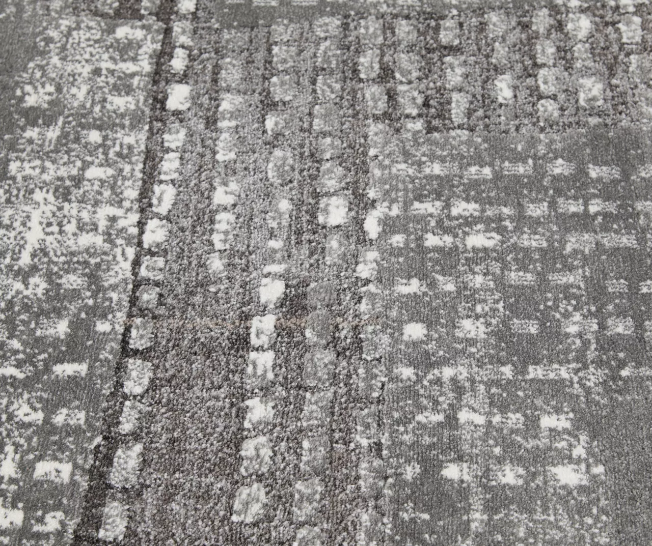 Hollyn Gunmetal Abstract Patchwork Area Rug, (5' X 7') 5 Hollyn Gunmetal Abstract Patchwork Area Rug, (5' X 7') - Image 5