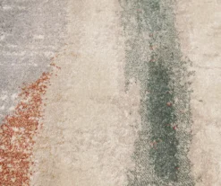 Hadlee Sand, Coral & Green Abstract Area Rug, (6' X 9') 12 Hadlee Sand, Coral & Green Abstract Area Rug, (6' X 9') -Broyhill 810586500 810586496 810586492 6 1