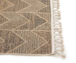 Broyhill Jani Brown Chevron Outdoor Area Rug -Broyhill 810586753 810586752 810586751 LawnNGarden Ecomm 090722 Roy A8 2 1