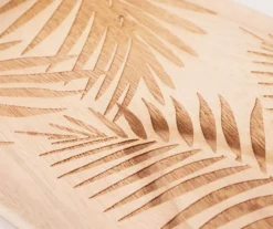 Wild Sedona Brown Etched Palm Wood Tray 5 Wild Sedona Brown Etched Palm Wood Tray -Broyhill 810601629 A8 2