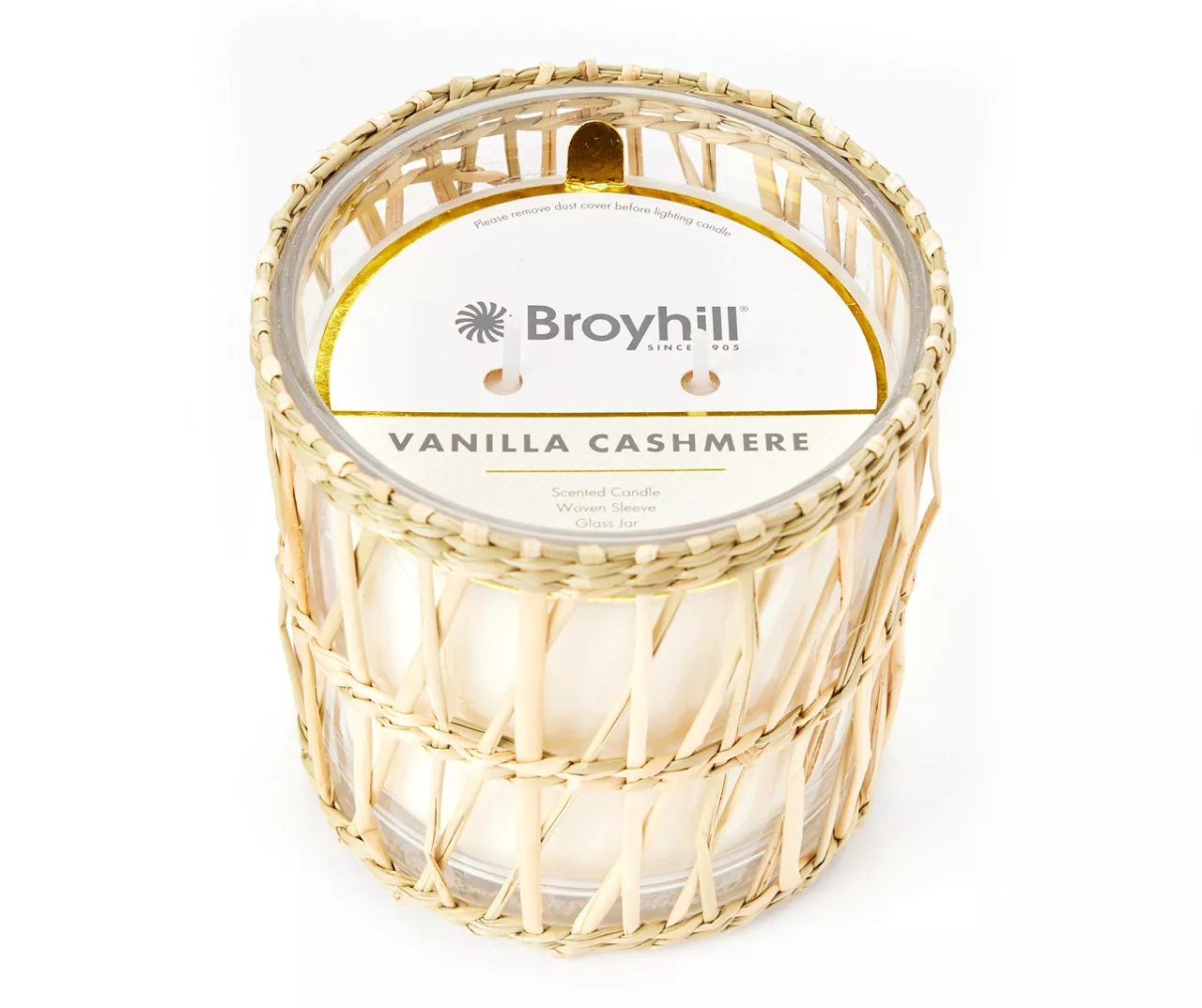 Wild Sedona Vanilla Cashmere 2-Wick Seagrass Sleeve Candle, 14 Oz. 1 Wild Sedona Vanilla Cashmere 2-Wick Seagrass Sleeve Candle, 14 Oz.