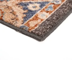 Broyhill Blue & Tan Traditional Floral Accent Rug -Broyhill 810602620 810602619 A8 2