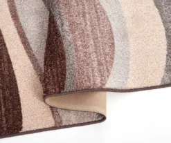 Broyhill Mauve & Gray Wave Accent Rug -Broyhill 810602763 810602764 810602762 A8 1