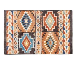 Broyhill Orange & Brown Geometric Accent Rug -Broyhill 810602767 A0