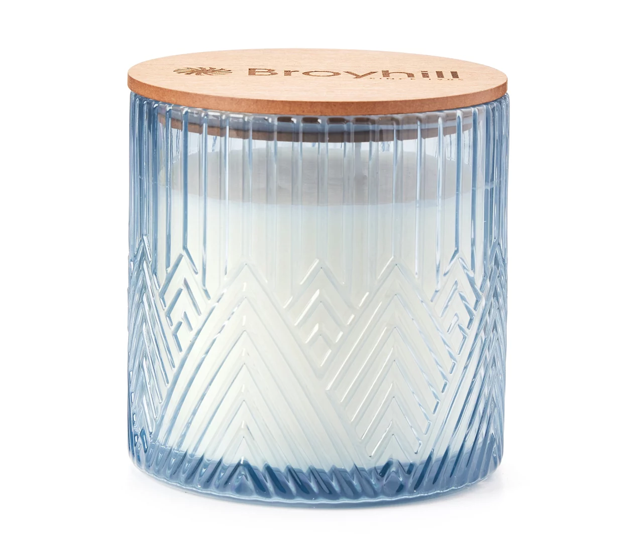 Chamomile Tea Blue Geometric Glass Jar Candle, 16 Oz. 1 Chamomile Tea Blue Geometric Glass Jar Candle, 16 Oz.