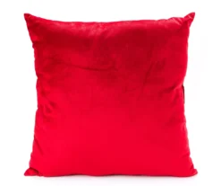 Festive Gathering Red Gift Bow Throw Pillow -Broyhill 810616886 A8 2