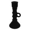 Broyhill Homeward Black Ceramic Taper Candle Holder